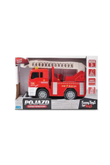 Pojazd Toys for Boys Stra� Po�arna z nap�dem Artyk