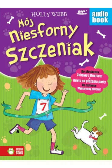 Audiobook. M�j niesforny szczeniak 2 (Zabawy z Urwisem + Urwis na Pid�ama Party) CD - Holly Webb