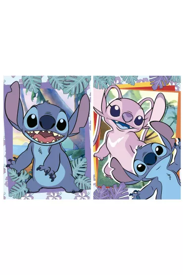Puzzle 2x500 el. Lilo i Stitch Educa