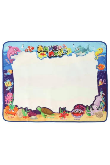 Mata wodna do malowania rysowania wod� XXL piecz�tki szablony zestaw 100 x 80 cm