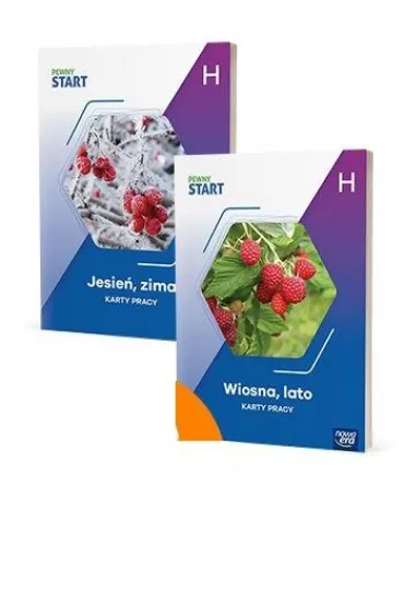Pewny start. Poziom H. Zestaw Karty pracy. Jesie�, zima, wiosna, lato