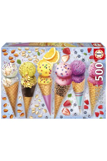 Puzzle 500 Lody w wafelku 113798 Educa