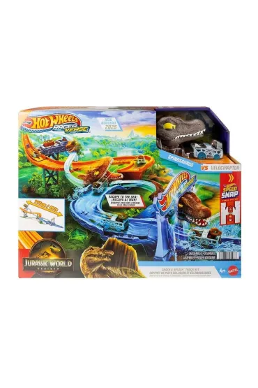 Hot Wheels. Raceverse Jurassic World Crash&Splash Mattel