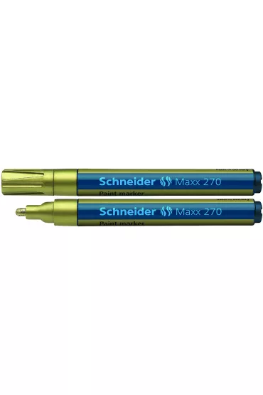 Schneider Marker olejowy okr�g�y z�oty