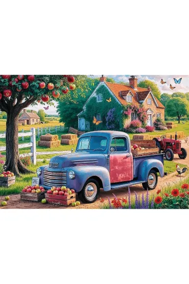 Puzzle 500 el. Tea Time: Samoch�d farmera Trefl