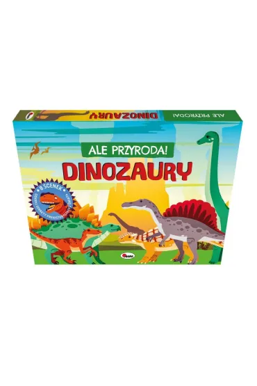 KSIAZECZKA EDUK 255X185 OPR TW DINOZAURY 3D AWM - El�bieta  Korolkiewicz