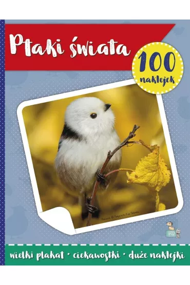 Ptaki �wiata. 100 naklejek z plakatem - Ma�gorzata Ewa  Skibi�ska