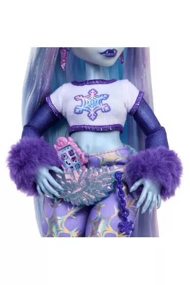 Monster High. Abbey Bominable Lalka podstawowa HNF64 Mattel
