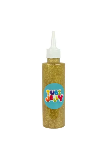 �elowy p�yn Tubi Jelly - brokatowy z�oty Tuban