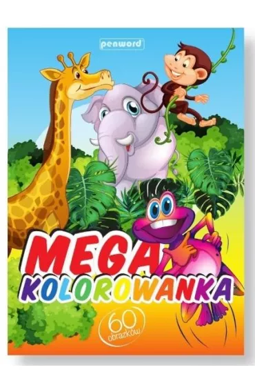 Mega kolorowanka MIX