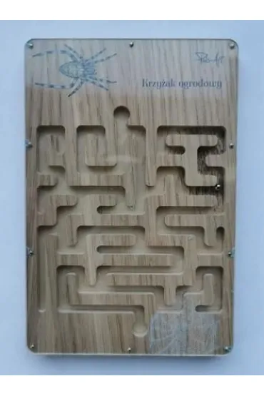 Puzzle Labirynt przyrodniczy Krzy�ak ogrodowy Puls-Art
