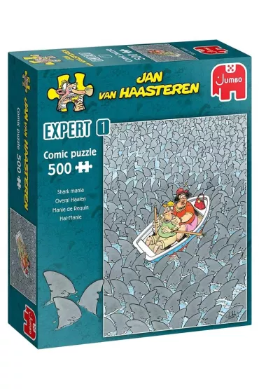 Puzzle Expert 500 el. Jan Van Haasteren Szcz�ki Jumbo