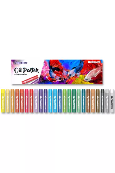 Penmate Pastele olejne 24 szt.