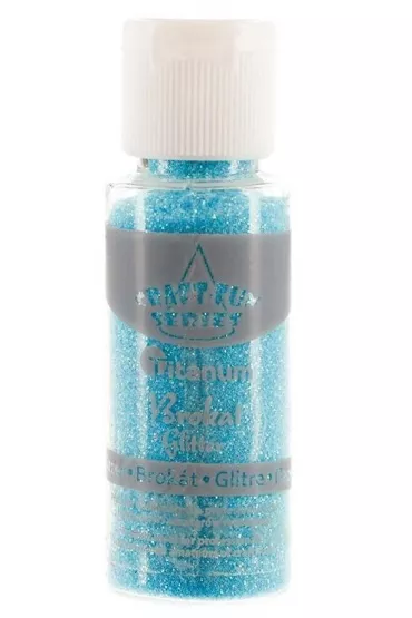 Titanum Brokat w s�oiczku lazurowy 20 ml