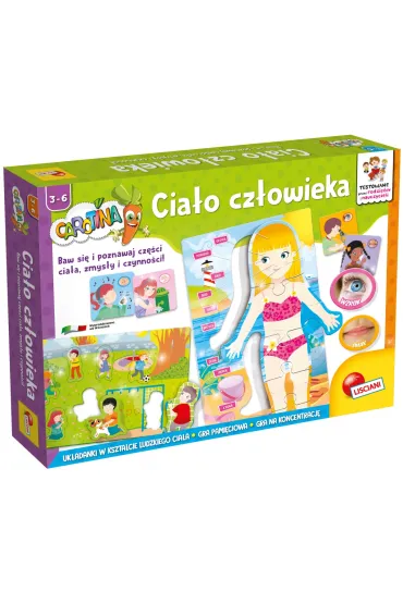 Carotina. Cia�o cz�owieka Lisciani