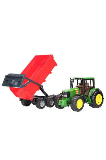 Traktor John Deere 6920 z czerwon� przyczep� wywrotk� 02057 Bruder