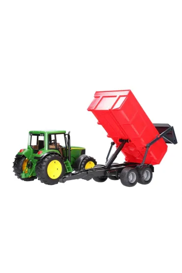 Traktor John Deere 6920 z czerwon� przyczep� wywrotk� 02057 Bruder