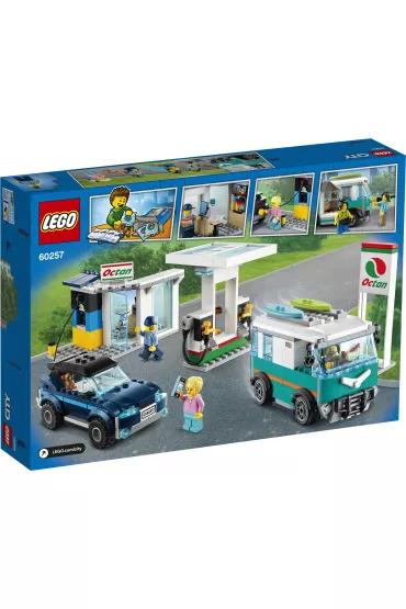LEGO City Stacja benzynowa 60257