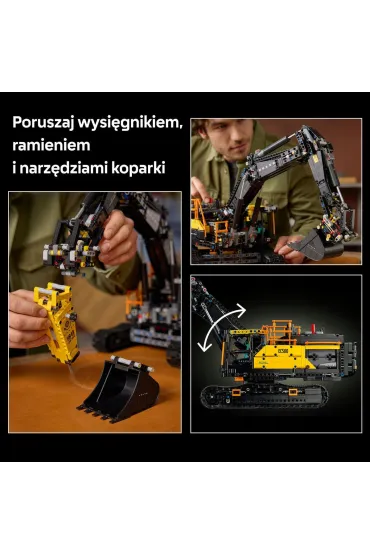 LEGO Technic Koparka Volvo EC500 Hybrid 42215