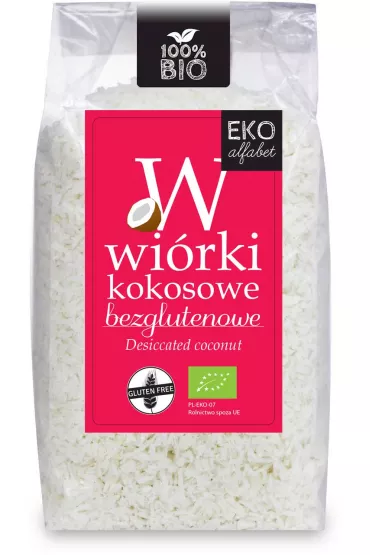 Eko Alfabet Wi�rki kokosowe bezglutenowe 200 g Bio
