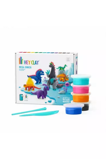 Hey Clay Masa Plastyczna Mega Dinos Tm Toys