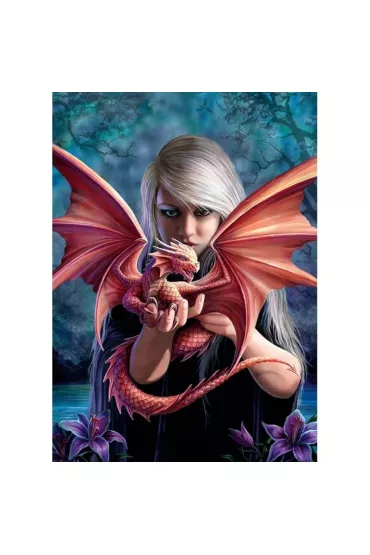 Puzzle 1000 el. Panorama - Dragonkin Clementoni