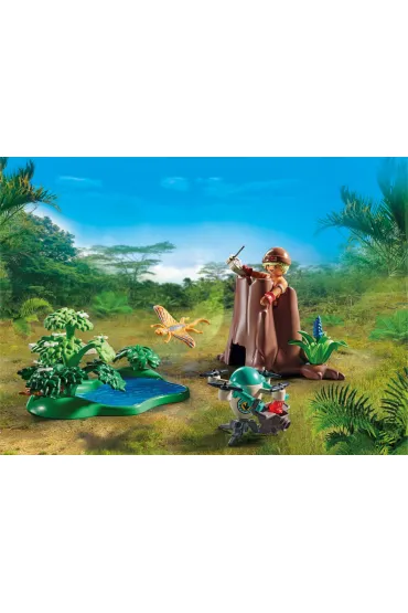 Playmobil Dinos Stacja badawcza dla dinozaur�w Dimorfodon�w 71525