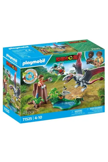 Playmobil Dinos Stacja badawcza dla dinozaur�w Dimorfodon�w 71525