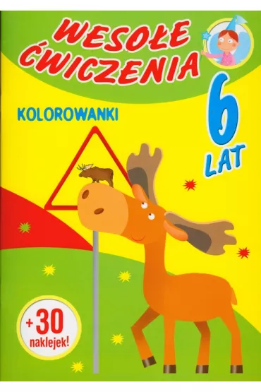 Weso�e �wiczenia. kolorowanki 6 lat - Marcin Malicki