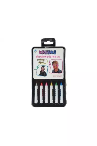 Adar Kredki do malowania twarzy 6 kolor�w