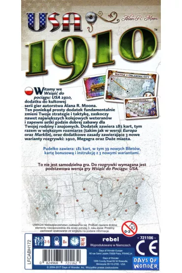 Wsi do Pocigu. USA 1910 - Alan R. Moon