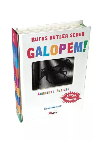 KSIAZECZKA EDUK 130X185 GALOPEM ANIMACJA AWM - Agnieszka Fr�czek