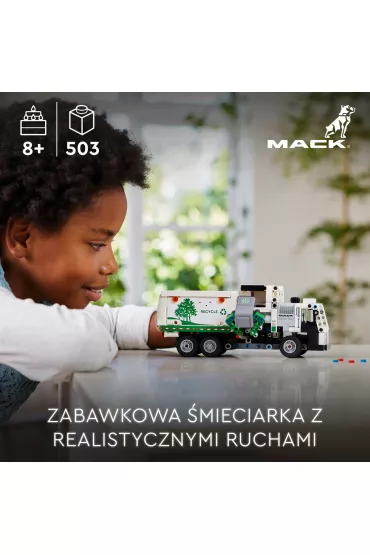 LEGO Technic �mieciarka Mack® LR Electric 42167