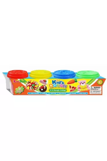 Masa plastyczna 140g 4 kolory Trifox