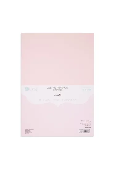 Dalprint Zestaw papier�w A4 20 arkuszy Nude 220g