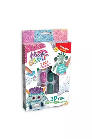 Stw�rz swojego stworka 3D Magic Glitter - Stworek Strigo