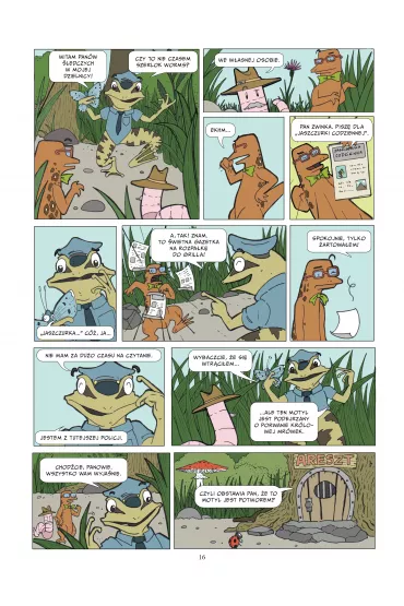 Konkurs im. Janusza Christy Niebieskie Monstrum. Niesamowity Szerlok Worms. Tom 1 - �ukasz Augu�cik
