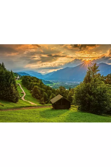 Puzzle 1000 el. Zach�d s�o�ca nad Wambergiem Schmidt