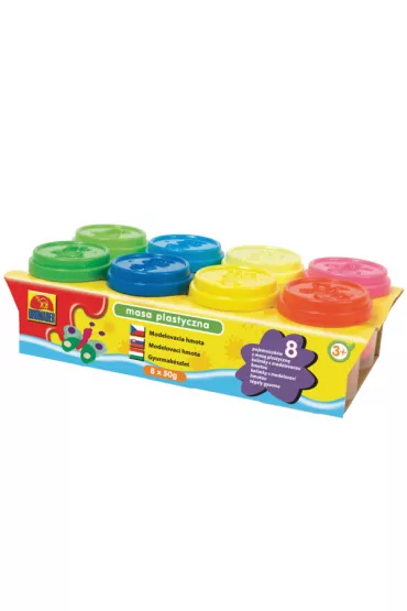 Dromader Masa plastyczna 8 tub