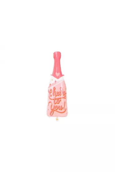 PartyDeco Balon foliowy Butelka 38x97cm