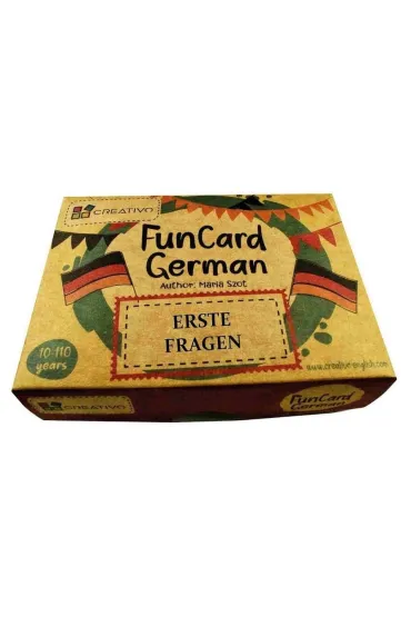 Karty j�zykowe Niemiecki Fun Card German Erste Fra - Maria Szot