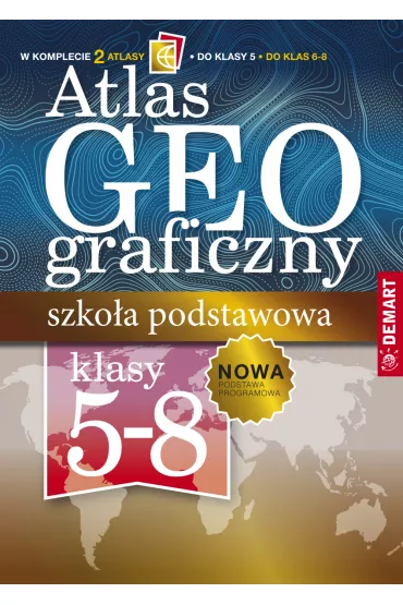 Pakiet atlas�w geograficznych. Szko�a podstawowa. Klasy 5-8