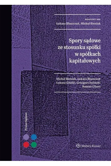 Spory s�dowe ze stosunku sp�ki w sp�kach kapita�owych