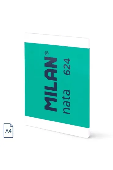 Milan Zeszyt klejony A4 1918 zielony czysty 48 kartek