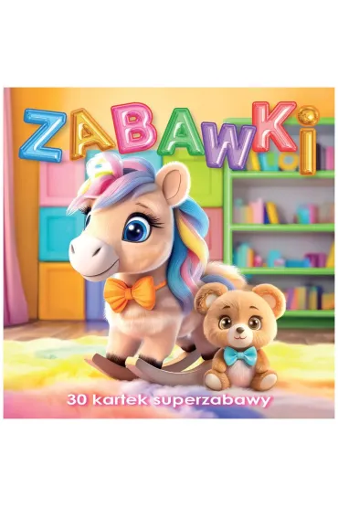 Ksi��ka kolorowanka Zabawki 3D (30 kartek superzabawy), MD