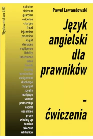 J�zyk angielski dla prawnik�w �wiczenia - Pawe� Lewandowski