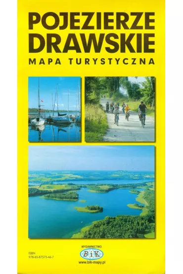 Mapa turystyczna Pojezierze Drawskie 1:150 000