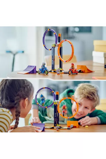 LEGO City Wyzwanie kaskaderskie – obracaj�ce si� okr�gi 60360