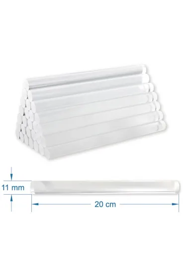 Alfa Pastello Klej do pistoletu 11mmx20cm, 1kg