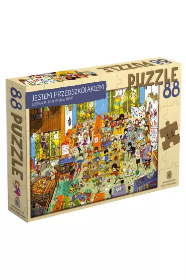 Puzzle 88 el. Jestem przedszkolakiem Nasza Ksi�garnia - Przemys�aw Liput
